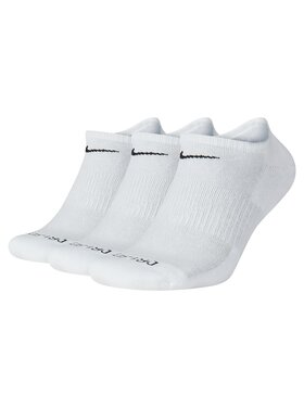 Nike SB Nike Everyday Plus Cushioned-No Show (Unisex) | White/Black