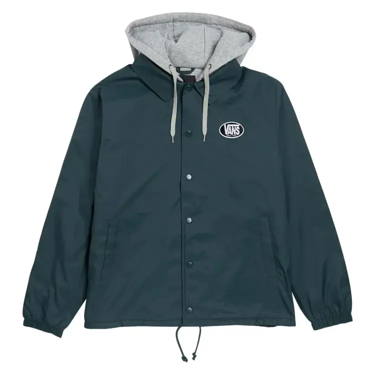 Vans Vans Torrey Hooded Coaches Jacket (Mens) | Mystic Moss