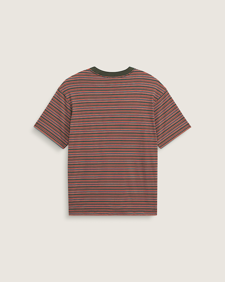 Vans Vans Cameron Stripe Ss Knit (Youth) | Obsidian Fern/Light Bronze