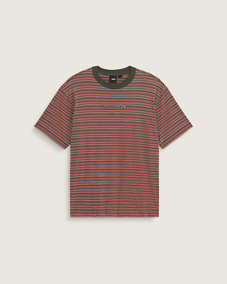 Vans Vans Cameron Stripe Ss Knit (Youth) | Obsidian Fern/Light Bronze