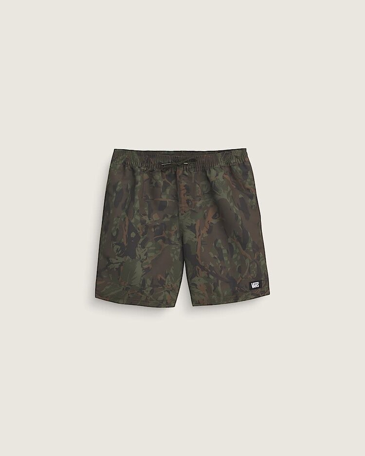 Vans Vans Primary Ii Printed Elastic Boardshort (Youth) | Obsidian Fern