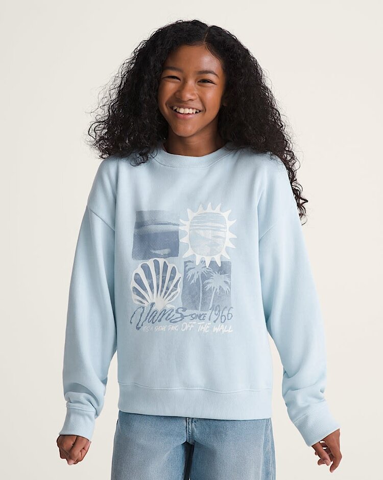 Vans Vans Shore Thing Os Crew (Youth) | Dawn Mist