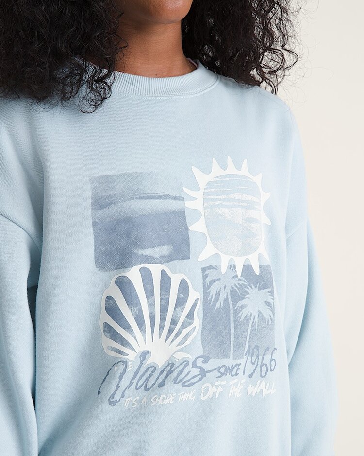 Vans Vans Shore Thing Os Crew (Youth) | Dawn Mist