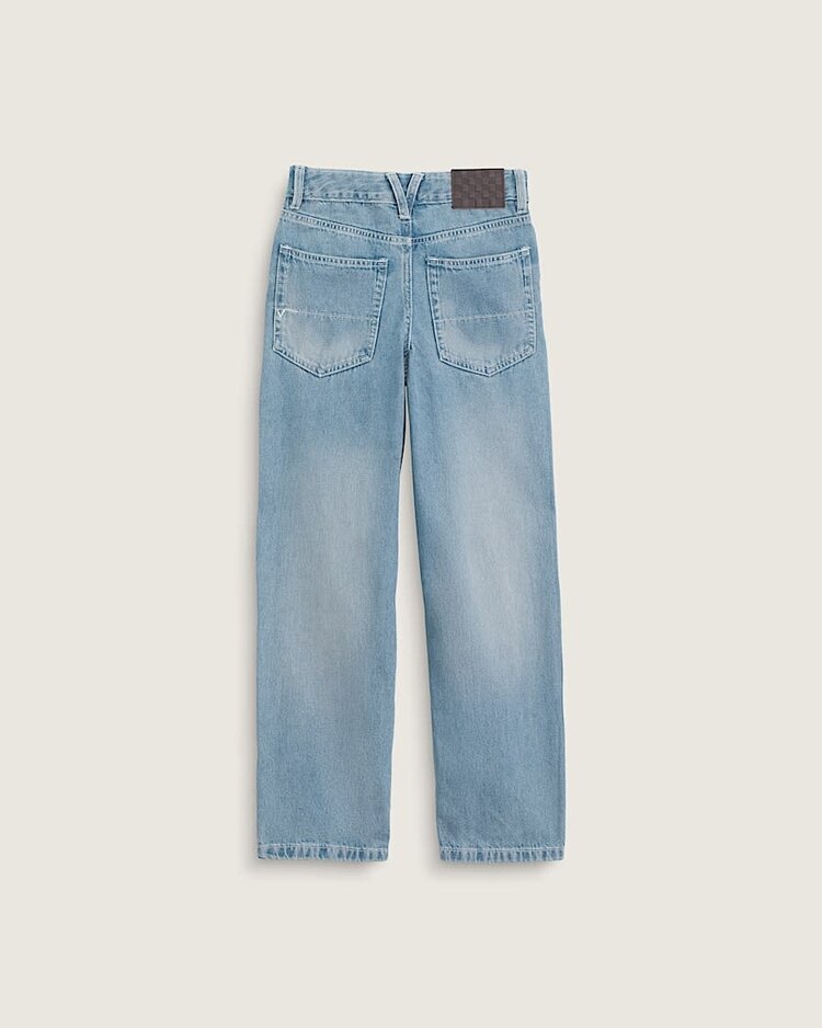 Vans Vans Sirelle Puddle Pants (Youth) | Stonewash Blue