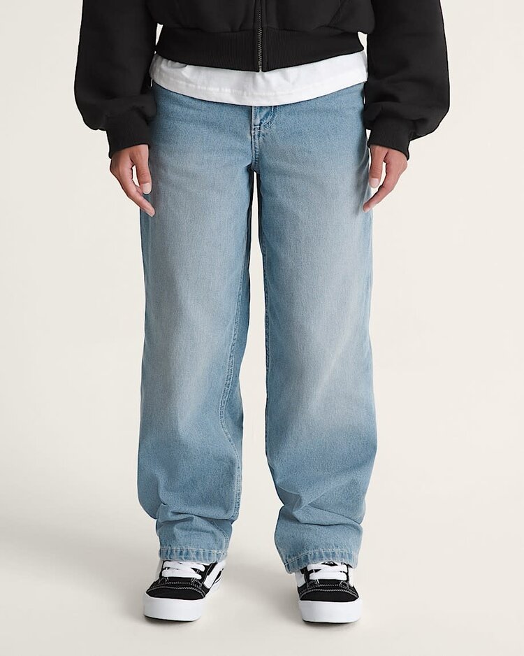 Vans Vans Sirelle Puddle Pants (Youth) | Stonewash Blue