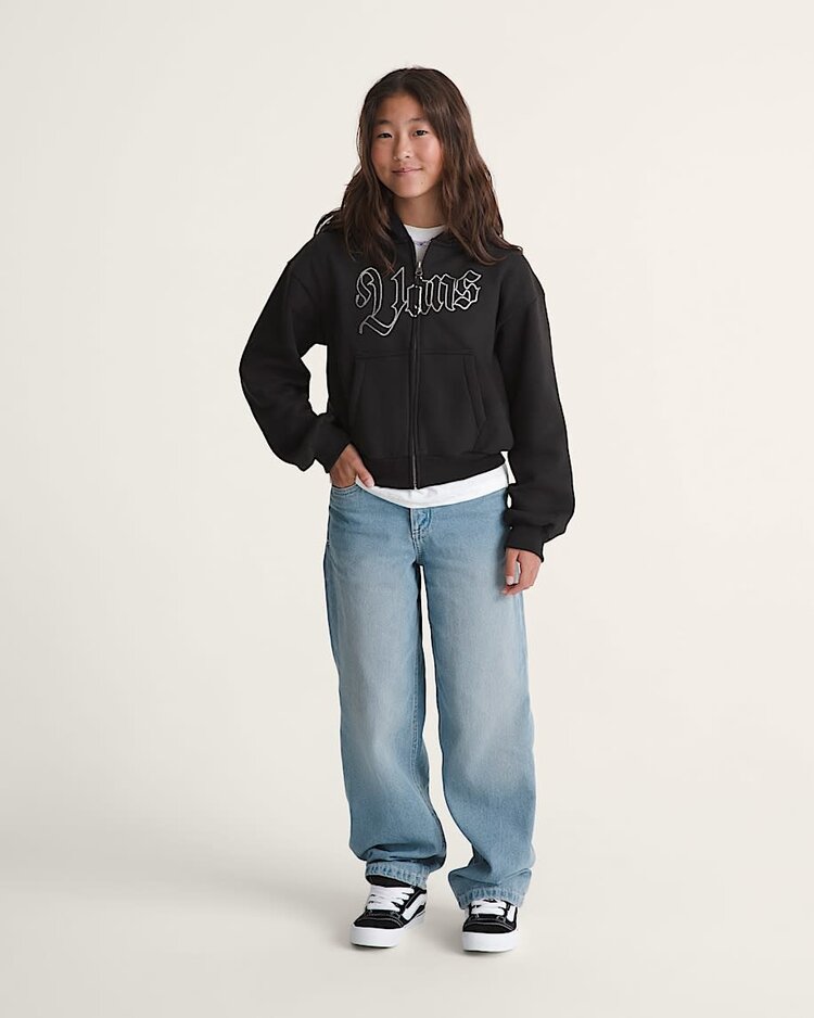 Vans Vans Sirelle Puddle Pants (Youth) | Stonewash Blue