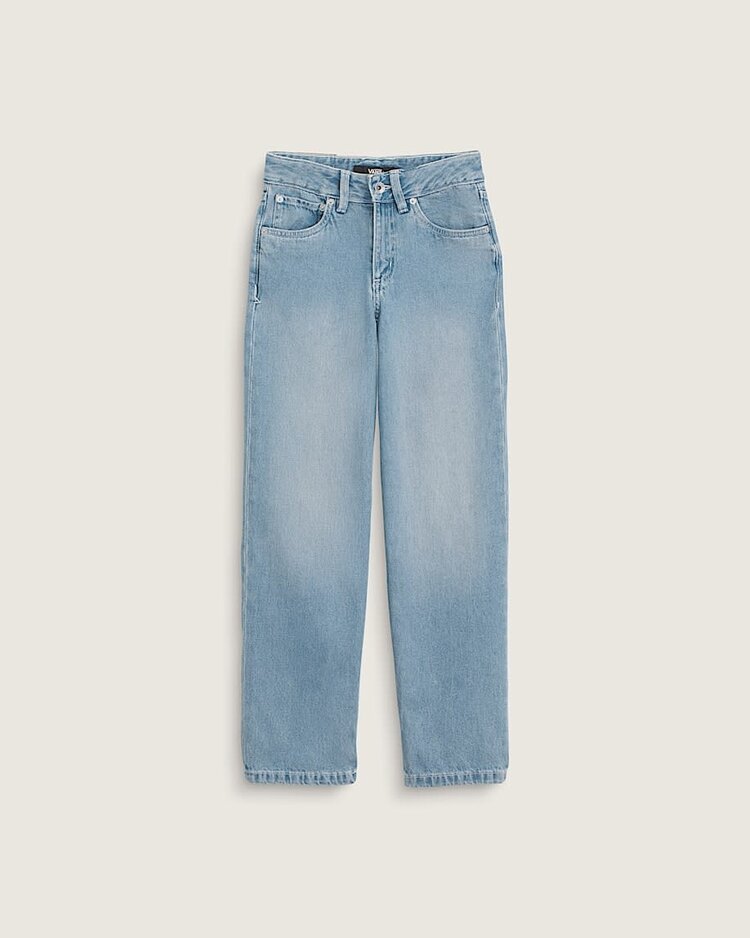 Vans Vans Sirelle Puddle Pants (Youth) | Stonewash Blue