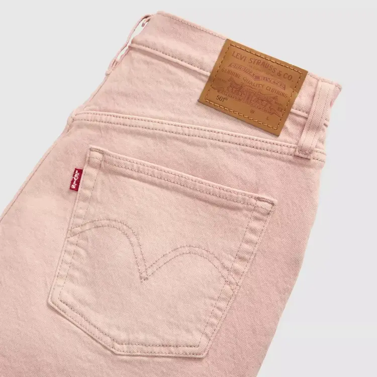 Levis Levis 501 Original Short (Womens) | Chipped Sepia Rose
