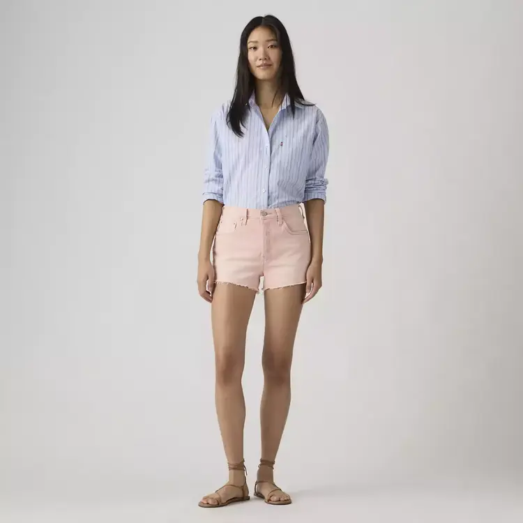 Levis Levis 501 Original Short (Womens) | Chipped Sepia Rose