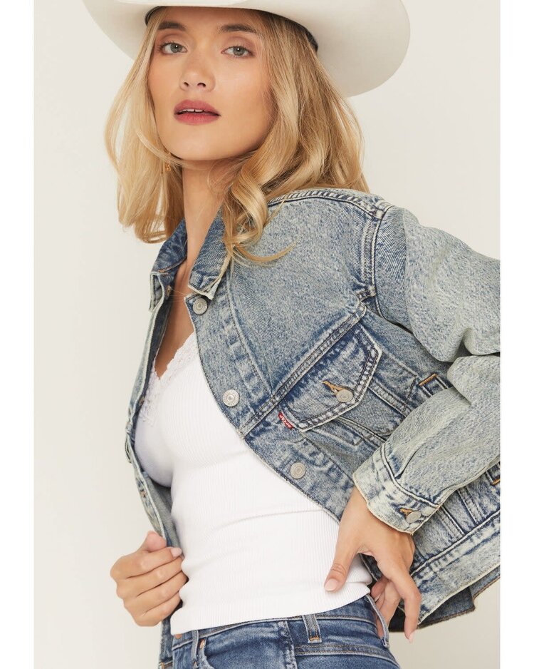 Levis Levis Shrunken 90S Trucker (Womens) | Today's Trip Trucker