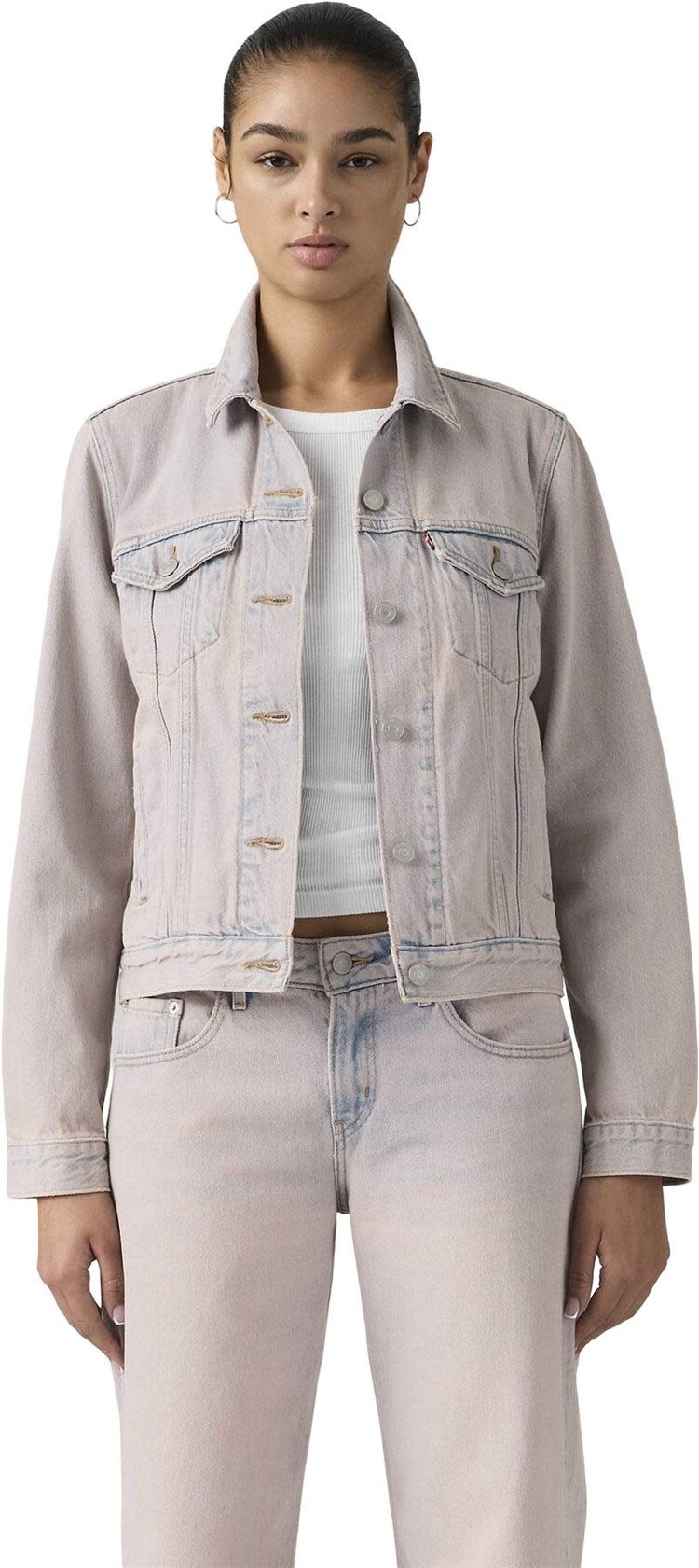 Levis Levis Original Trucker (Womens) | Rose Up Trucker