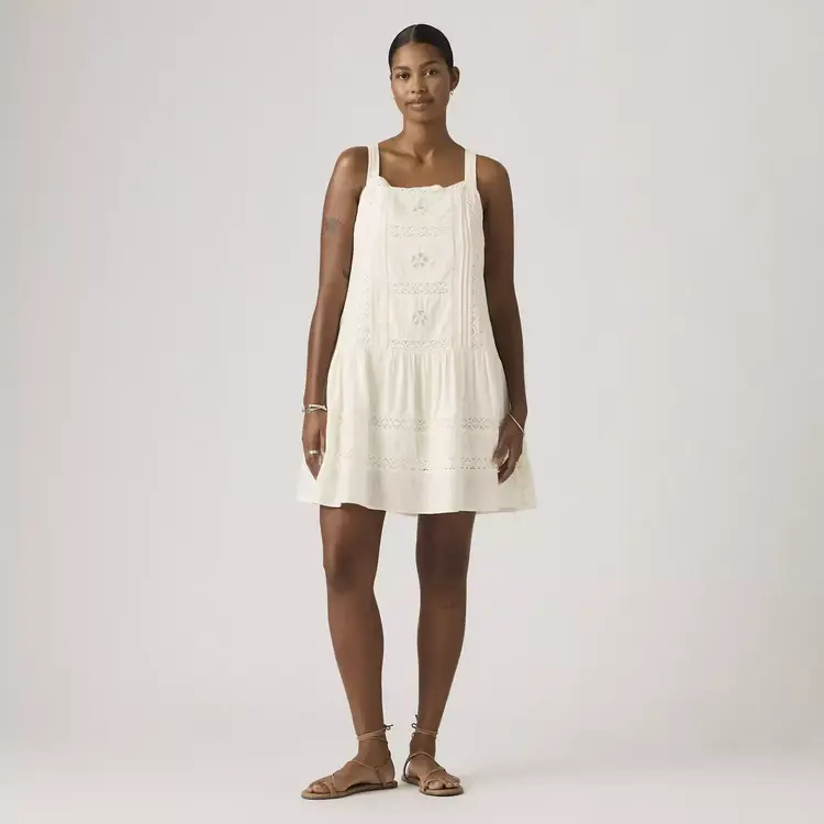 Levis Levis Kate Slip Mini Dress (Womens) | Cloud Dancer