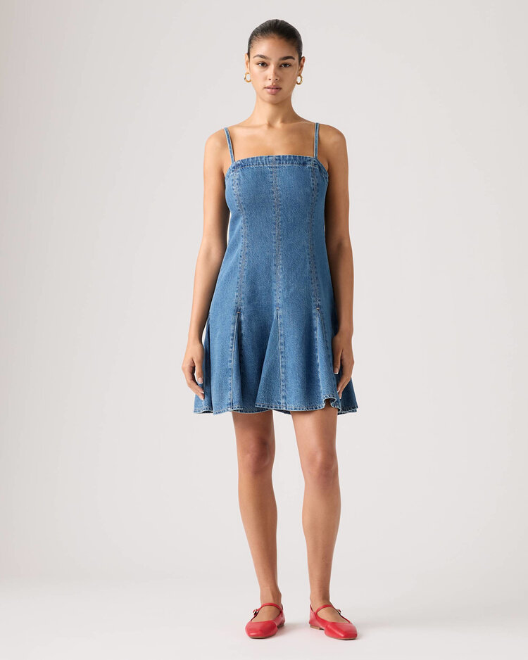 Levis Levis Denim Godet Dress (Womens) | Godet All Day
