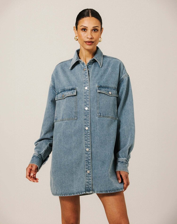 Brunette Brunette Shania Jacket | Medium Blue