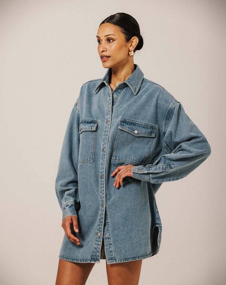 Brunette Brunette Shania Jacket | Medium Blue
