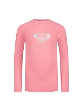 Roxy Roxy Whole Hearted Ls Rashguard (Youth) | Plumeria