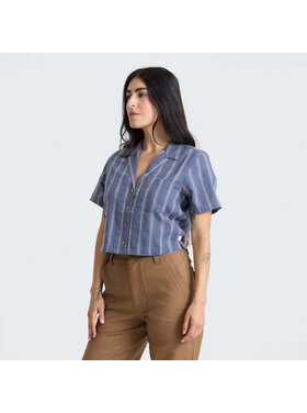 Roark Roark Crosswinds Camp Ss Woven (Womens) | Neptune