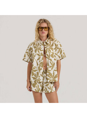 Roark Roark Costa Ss Woven (Womens) | Dusty Olive