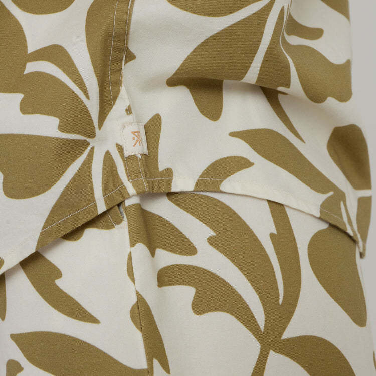 Roark Roark Costa Ss Woven (Womens) | Dusty Olive