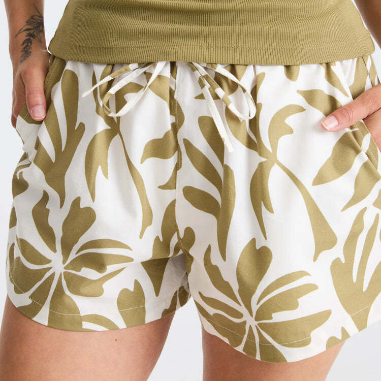 Roark Roark Costa Shorts (Womens) | Dusty Olive