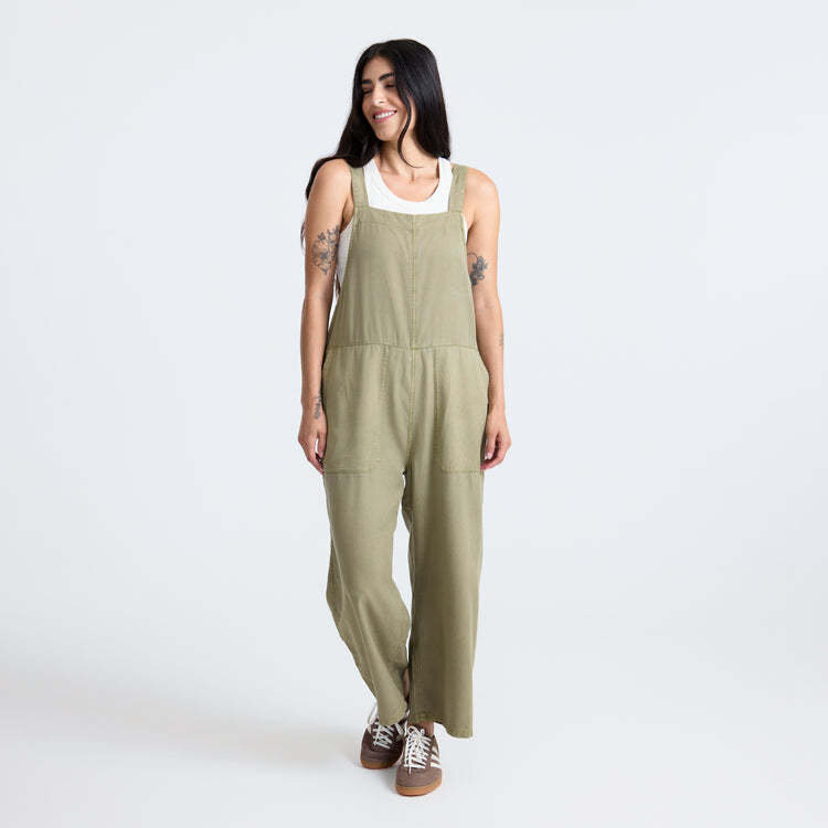 Roark Roark Costa Jumpsuit (Womens) | Dusty Olive