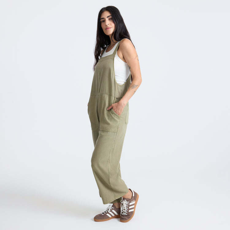Roark Roark Costa Jumpsuit (Womens) | Dusty Olive