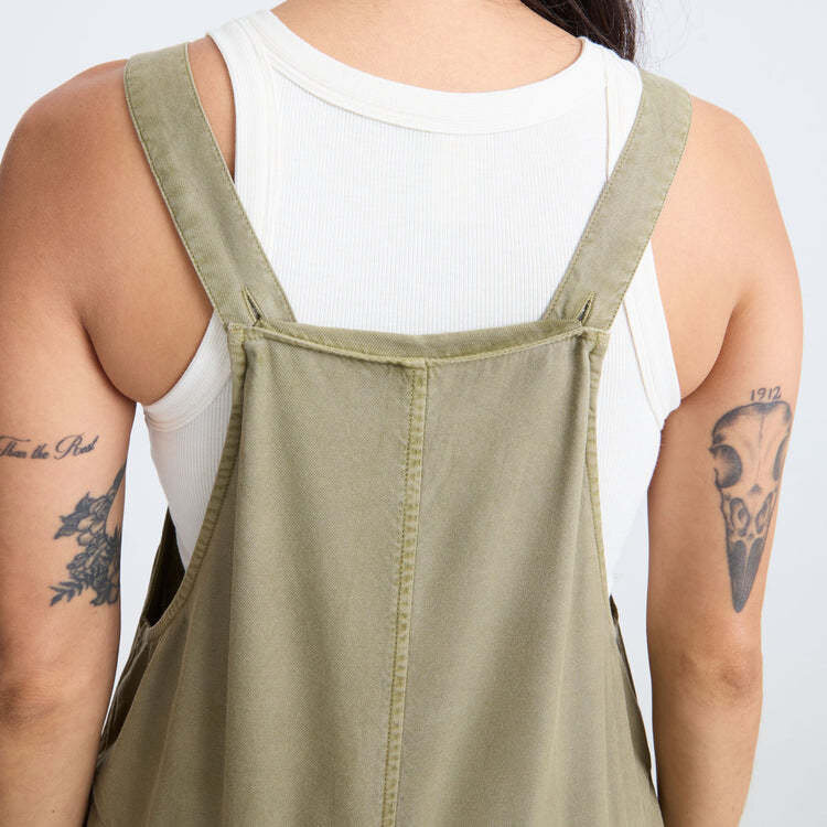 Roark Roark Costa Jumpsuit (Womens) | Dusty Olive