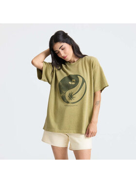 Roark Roark Balance Oversized Tee (Womens) | Dusty Olive