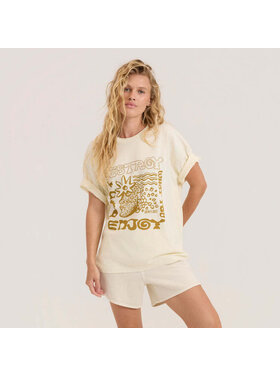 Roark Roark Seaweed Queen Oversized Tee (Womens) | Bone