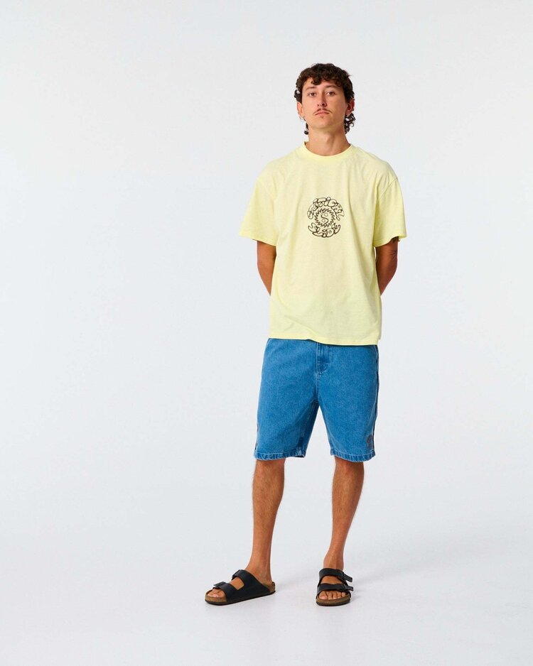 Critical Slide Society Critical Slide Yin Yang Tee (Mens) | Washed Lime