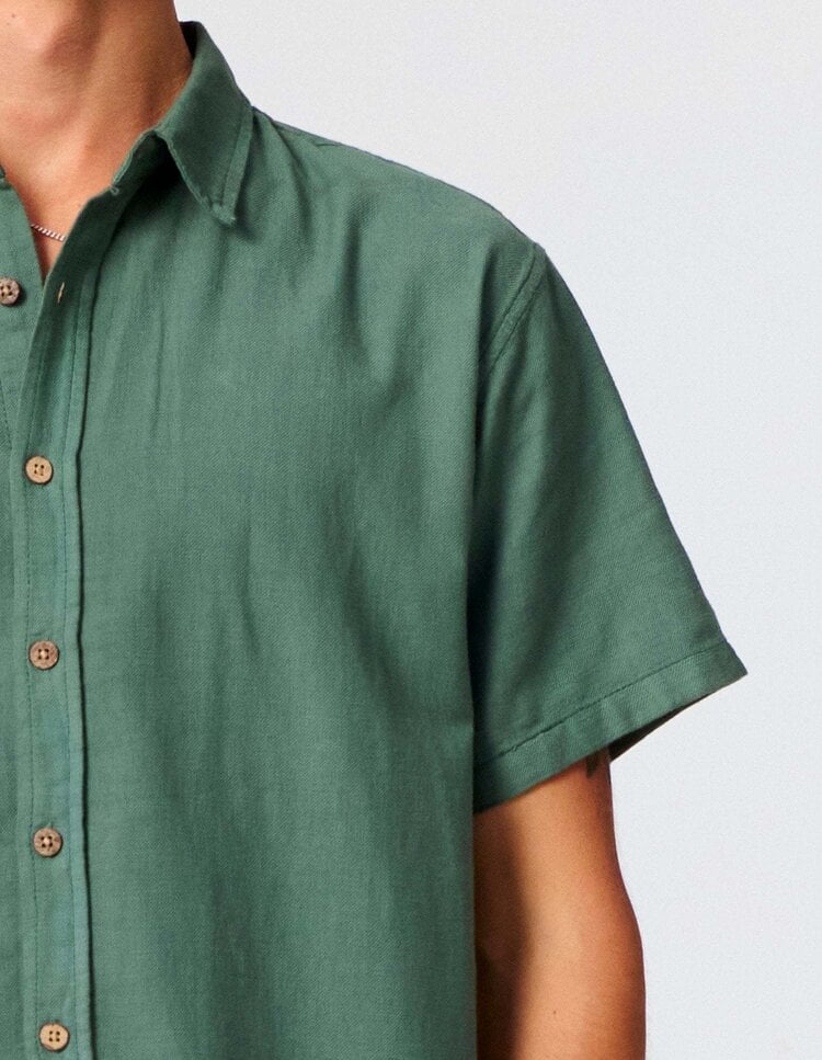 Critical Slide Society Critical Slide Lamrock Ss Shirt (Mens) | Dusty Green