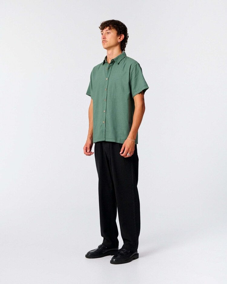 Critical Slide Society Critical Slide Lamrock Ss Shirt (Mens) | Dusty Green