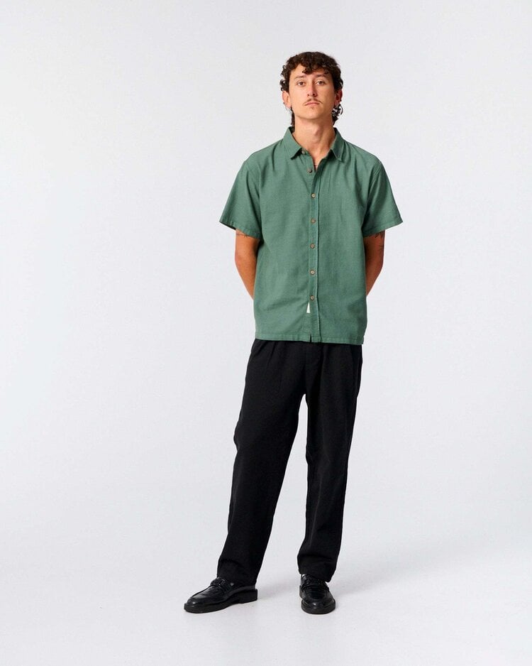 Critical Slide Society Critical Slide Lamrock Ss Shirt (Mens) | Dusty Green