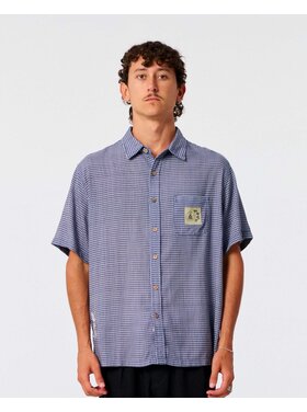 Critical Slide Society Critical Slide Wingnut Ss Shirt (Mens) | Worker Blue