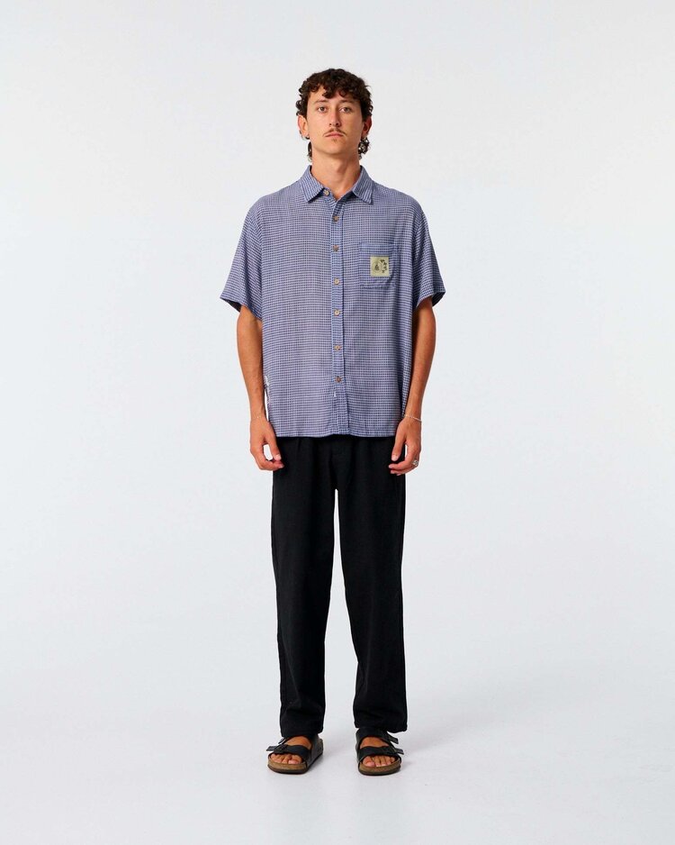 Critical Slide Society Critical Slide Wingnut Ss Shirt (Mens) | Worker Blue