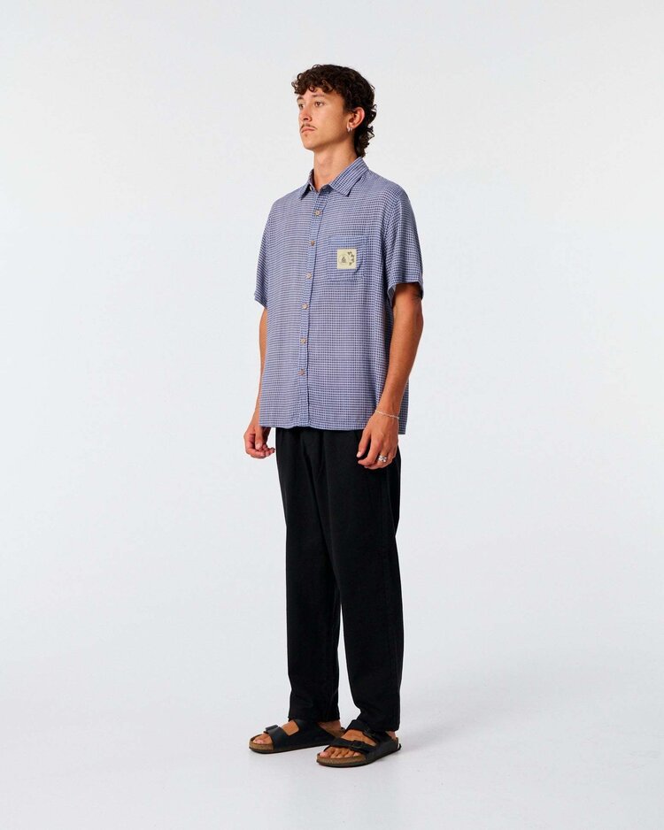 Critical Slide Society Critical Slide Wingnut Ss Shirt (Mens) | Worker Blue