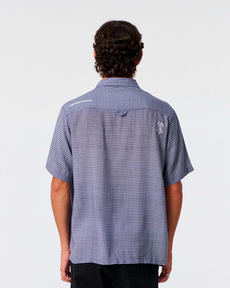 Critical Slide Society Critical Slide Wingnut Ss Shirt (Mens) | Worker Blue