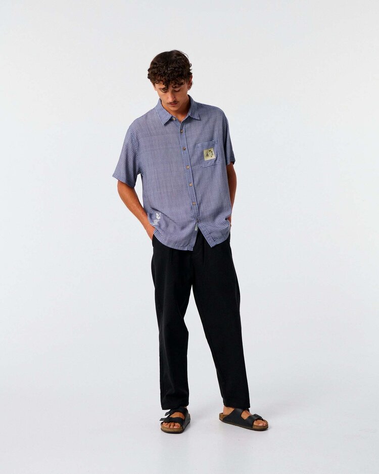Critical Slide Society Critical Slide Wingnut Ss Shirt (Mens) | Worker Blue
