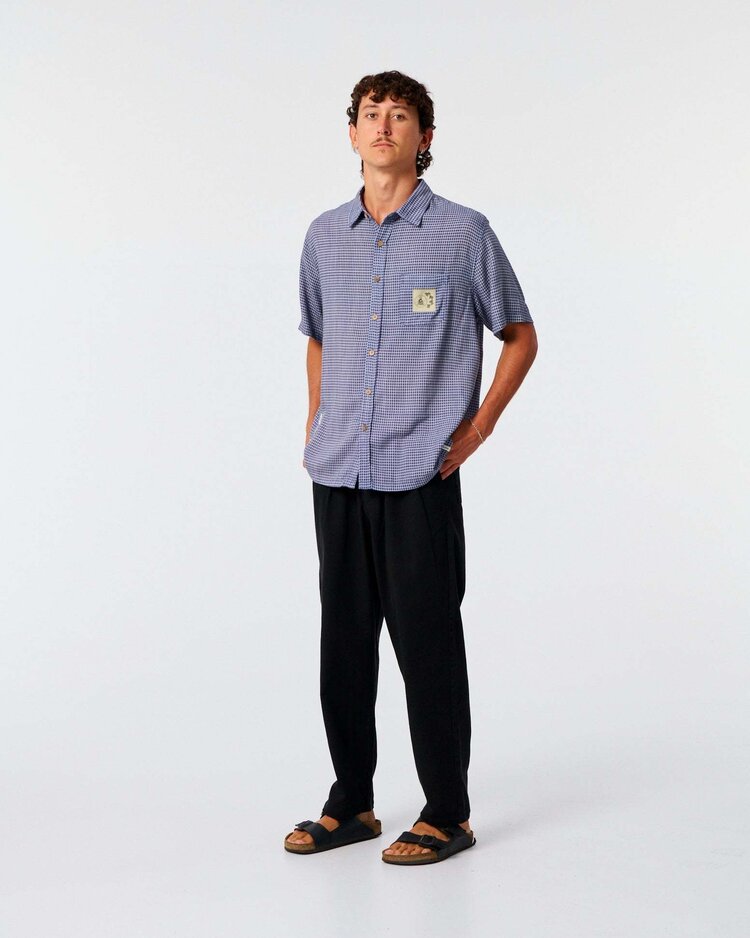 Critical Slide Society Critical Slide Wingnut Ss Shirt (Mens) | Worker Blue