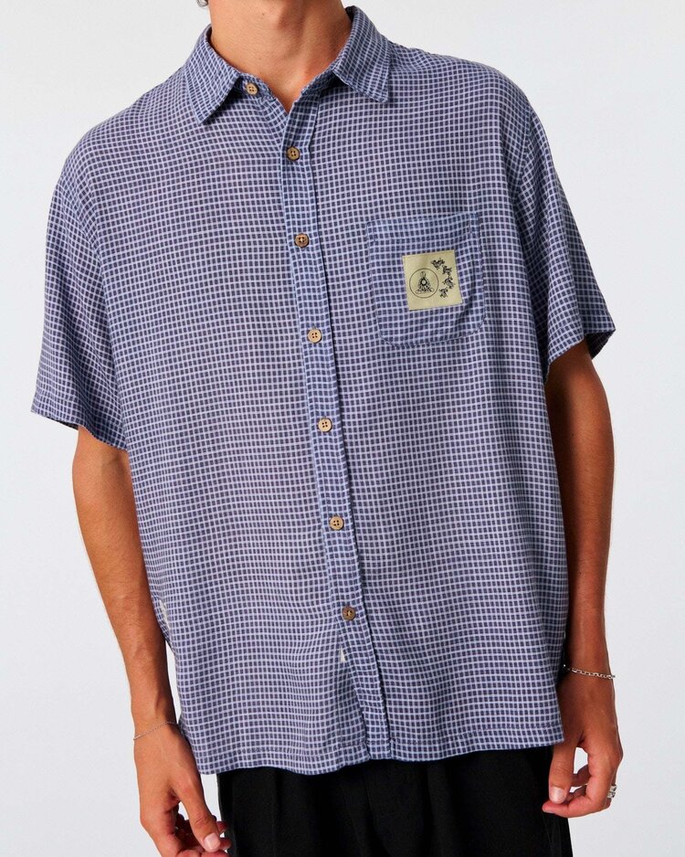 Critical Slide Society Critical Slide Wingnut Ss Shirt (Mens) | Worker Blue