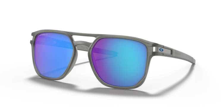 Oakley Oakley Latch Beta Matte Grey Ink | Prizm Sapphire Iridium Polarized