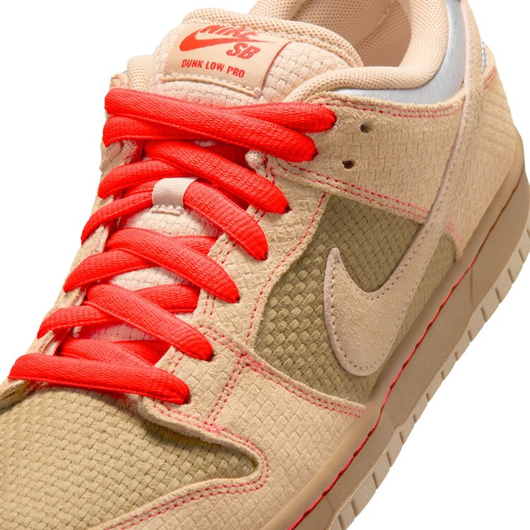 Nike SB Nike Sb Dunk Low Pro (Unisex) | Canvas/Vachetta Tan-Beige