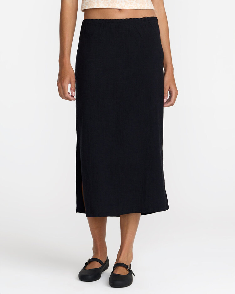 RVCA Rvca Madrid Skirt (Womens) | Rvca Black
