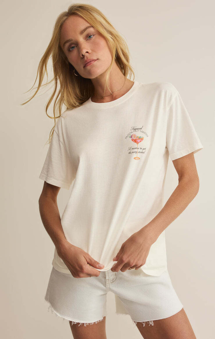 Z Supply Z Supply Passion Boyfriend Tee | Sea Salt