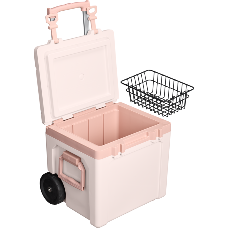 Stanley Stanley The Cold-For-Days Wheeled Outdoor Cooler 50 Qt | Rose Quartz