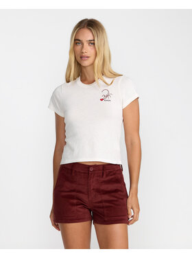RVCA Rvca Scorpion 411 Tee (Womens) | Cloud