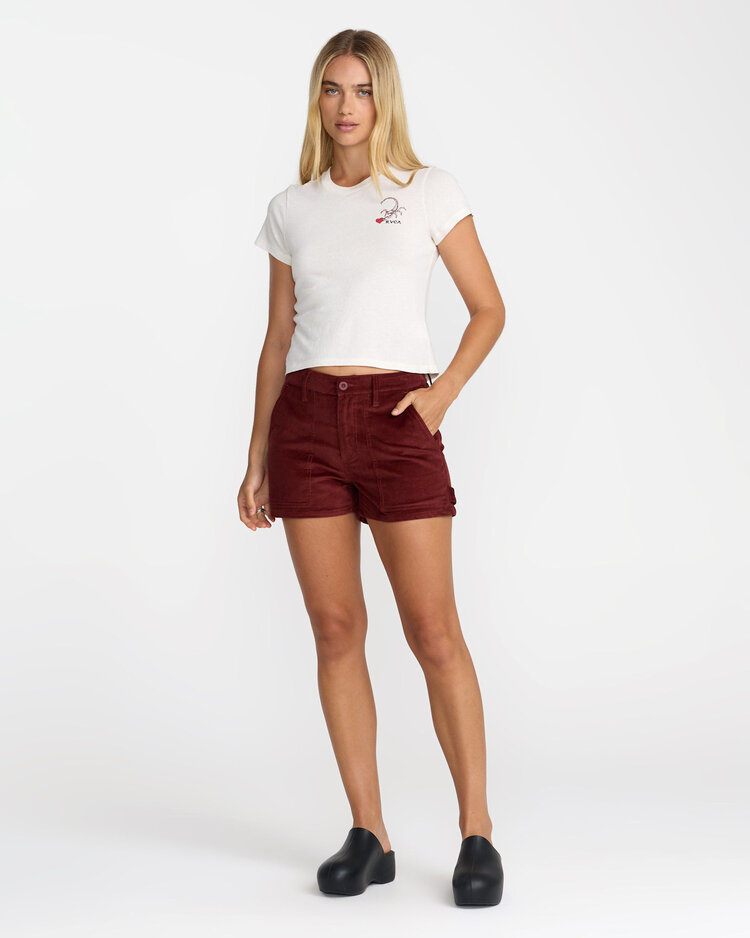 RVCA Rvca Scorpion 411 Tee (Womens) | Cloud