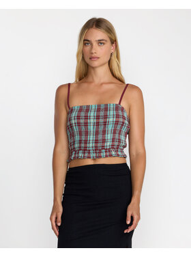 RVCA Rvca Isla Cami (Womens) | Aqua Haze