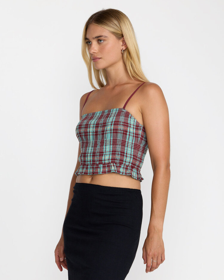 RVCA Rvca Isla Cami (Womens) | Aqua Haze