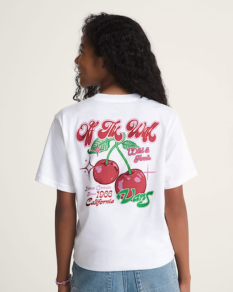 Vans Vans Cherry Shack Ss (Youth) | White